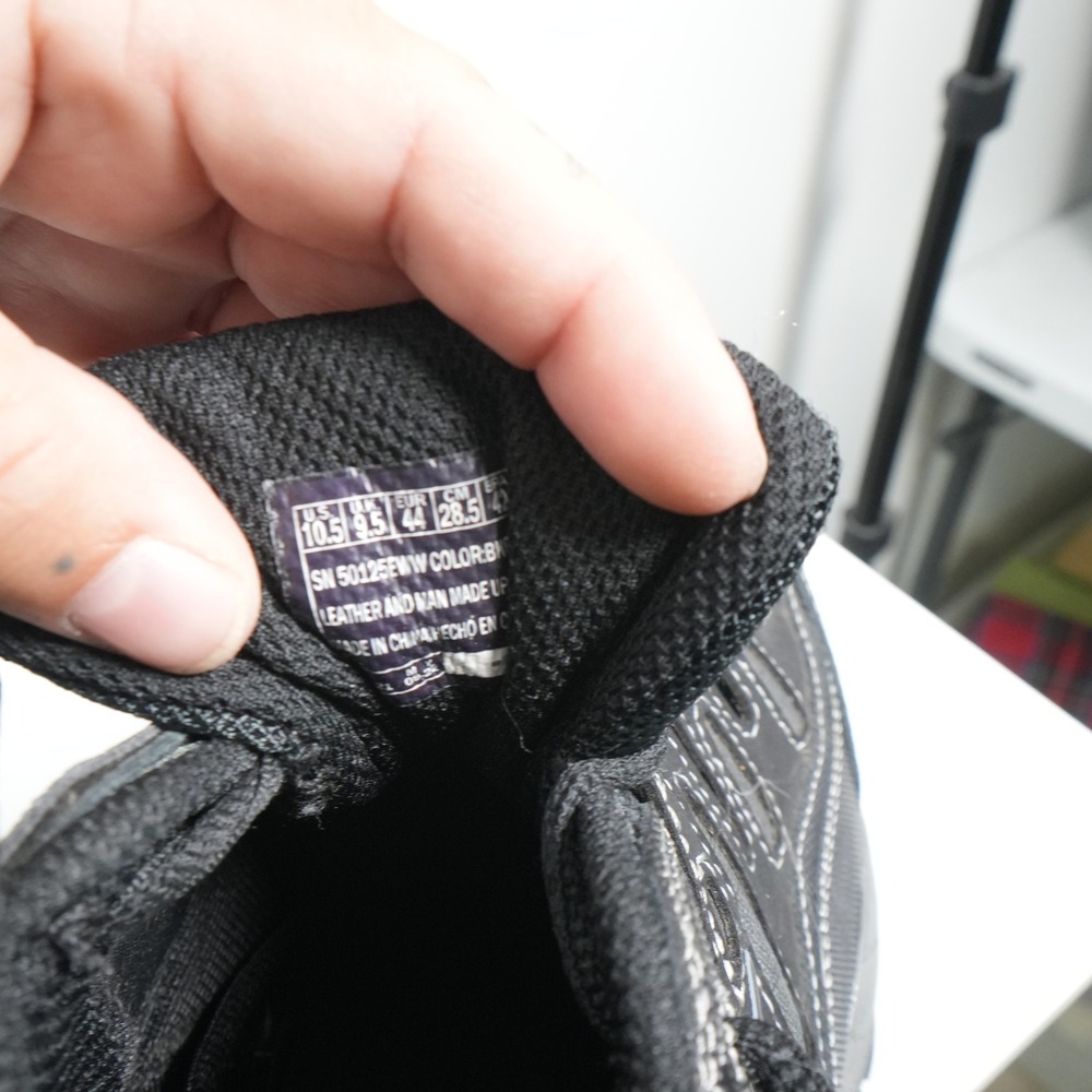 Skechers After Burn Sneakers Mens 10.5 Black Extra Wide Fit Memory Foam 50125EWW - Picture 7 of 9
